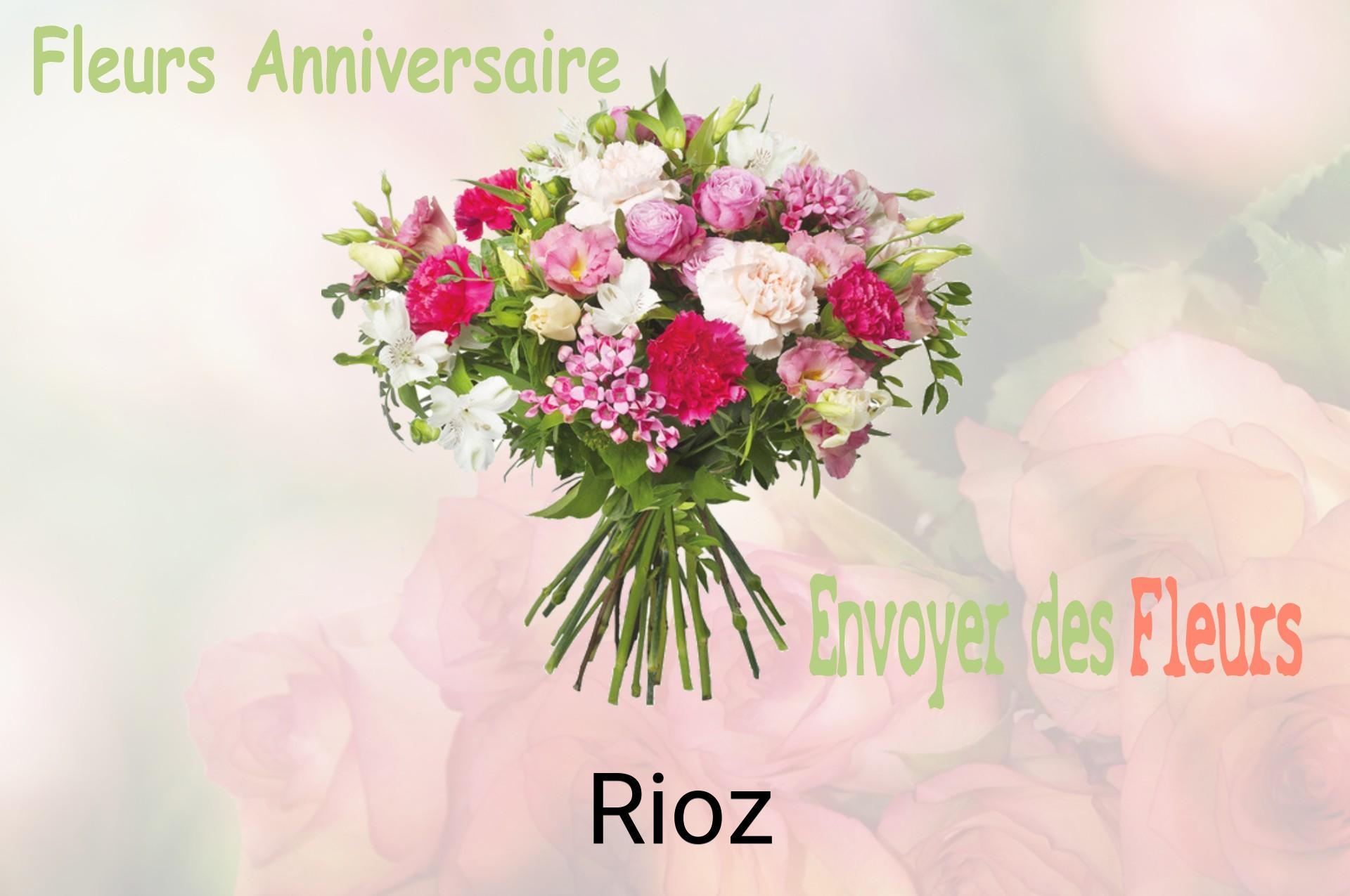 Bouquet de fleurs d’anniversaire livré à Rioz